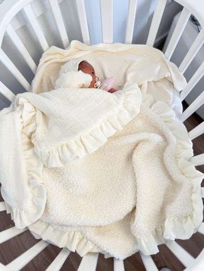 Muslin/ Teddy zimska dekica (jednobojne)